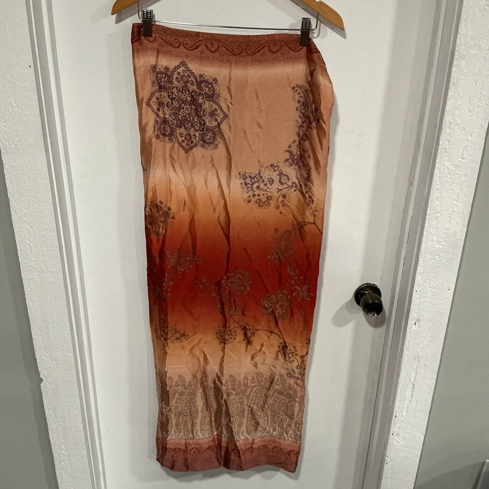 Victoria's Secret Silk Sarong, Shawl, Scarf, Wrap, 67"x44"